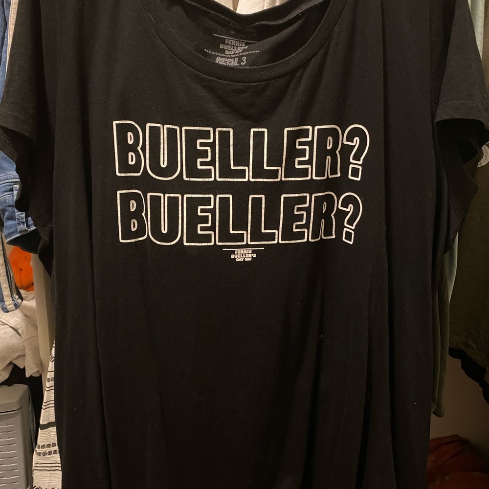 Bueller? Bueller? Tshirt. NWOT